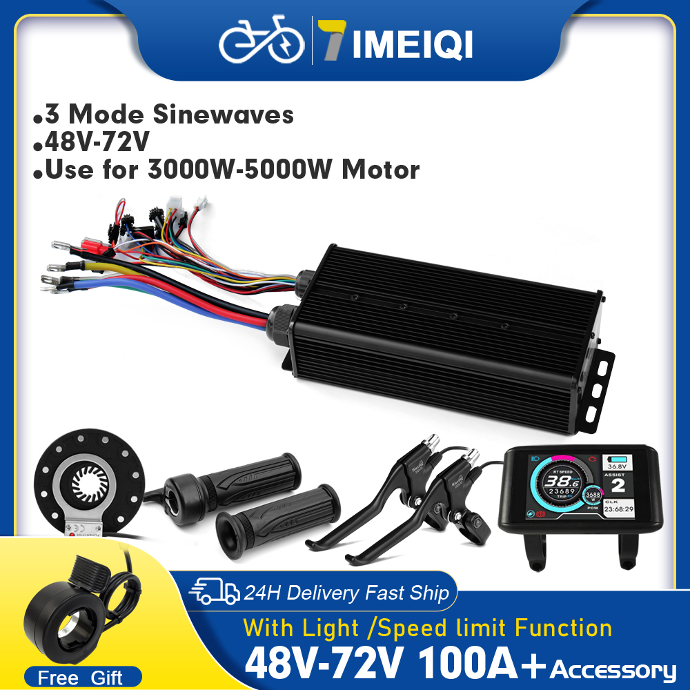 72V 100A Sabvoton Controller - Sterownik sinusoidalny do e-bike'a 100A, trzy